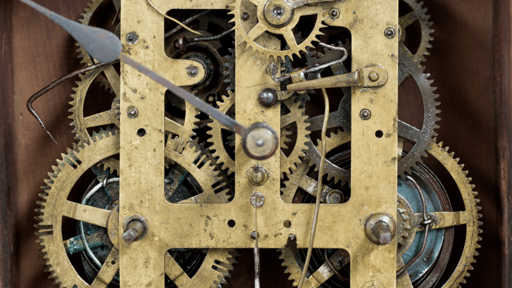 clock cogs working from home