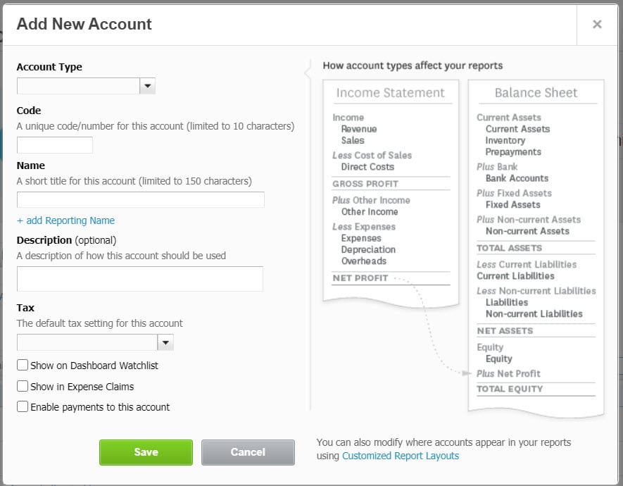 coa 2 creating new accounts