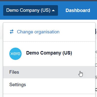 Files 1 Using files in Xero